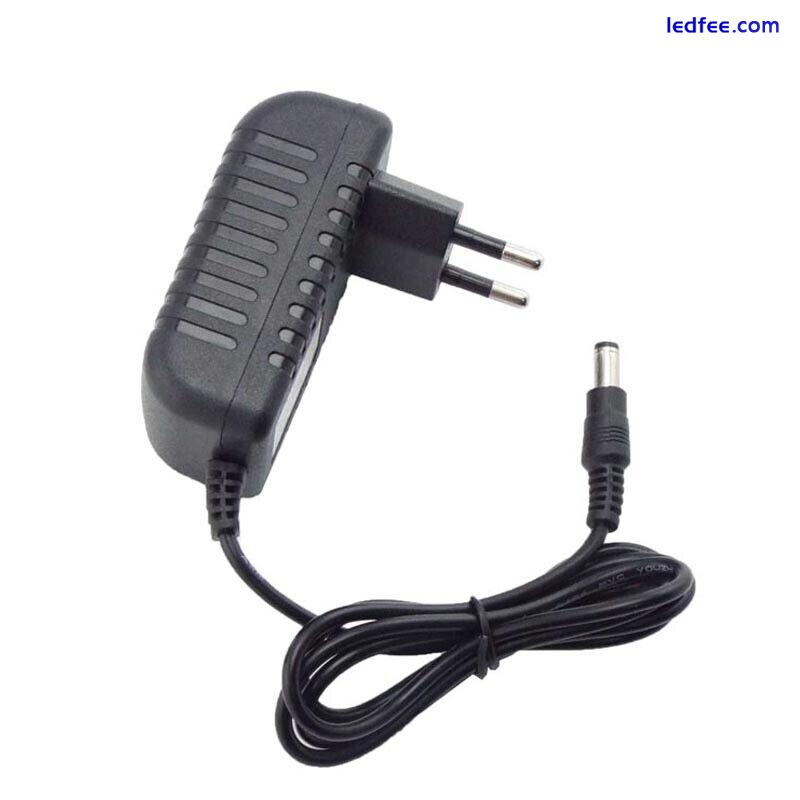 AC 220V to Transformer DC 12V 1A 2A 3A Power Supply Charger Adapter EU UK Plug 4 