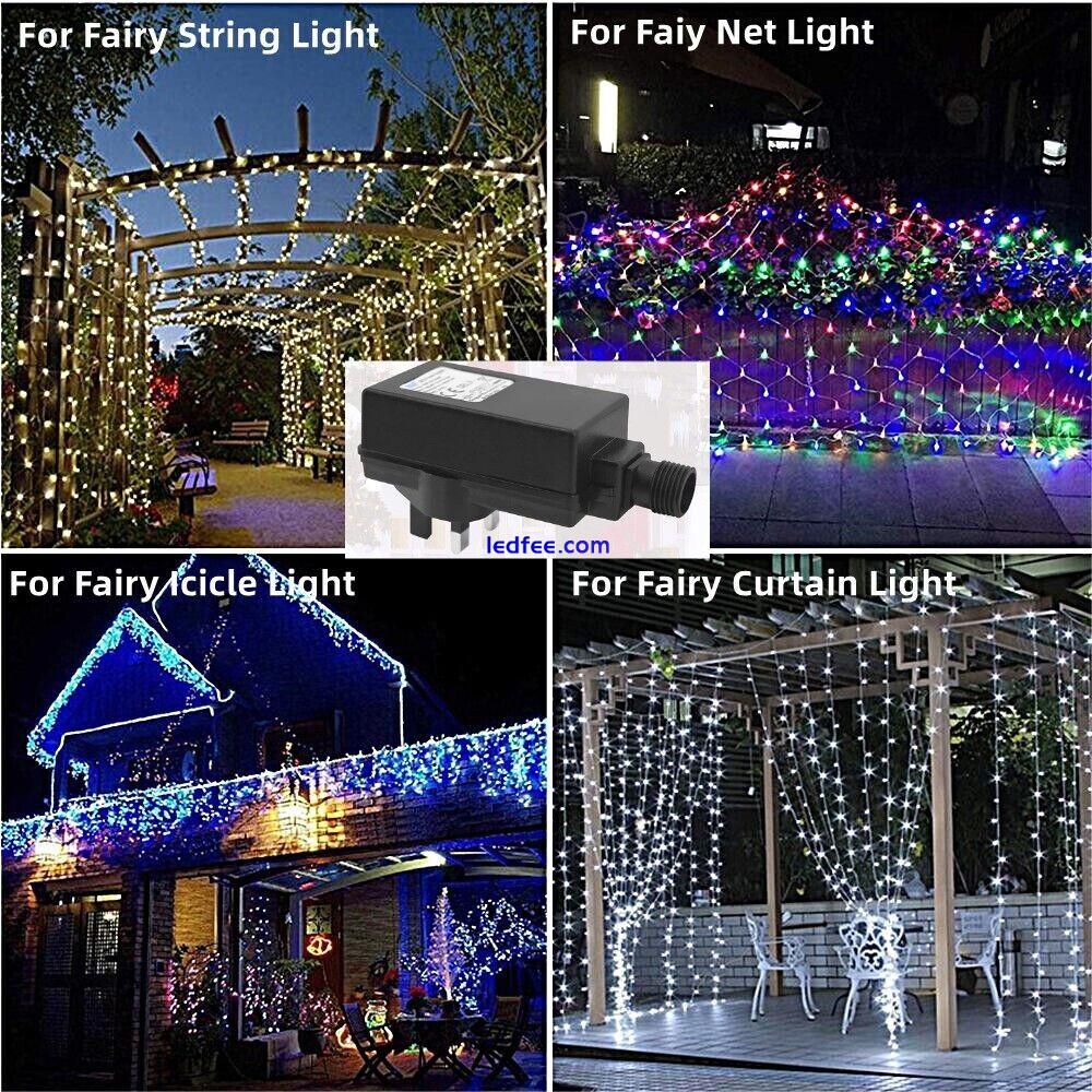 12V 18W Power Supply Adapter Transformer For Christmas LED Fairy Light IP44 Plug 2 