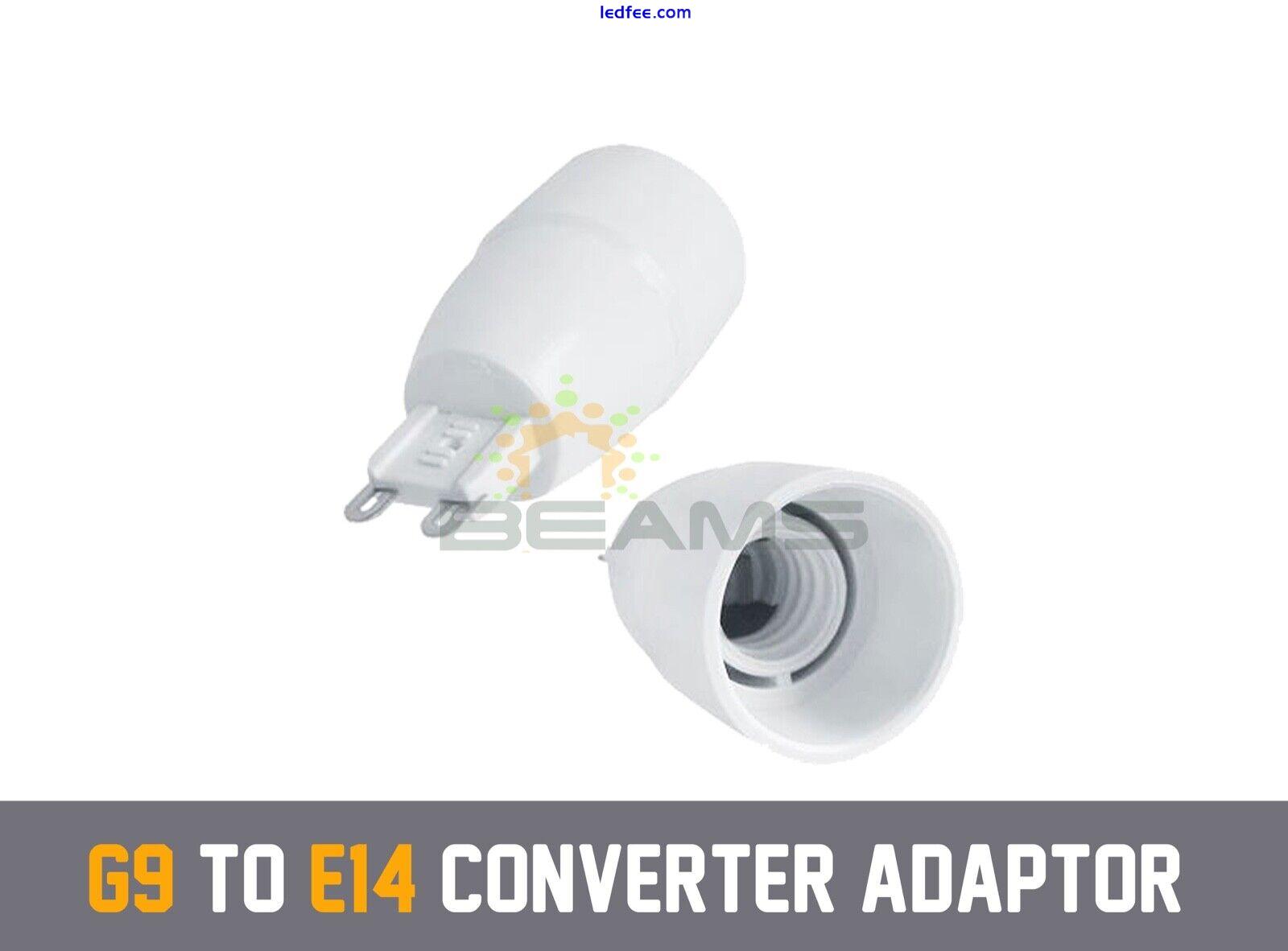 G9 to E27 ES or G9 To E14 SES LED/CFL Light Bulb Adaptor Convertor Holder UK<br>Previous goods:<a href=