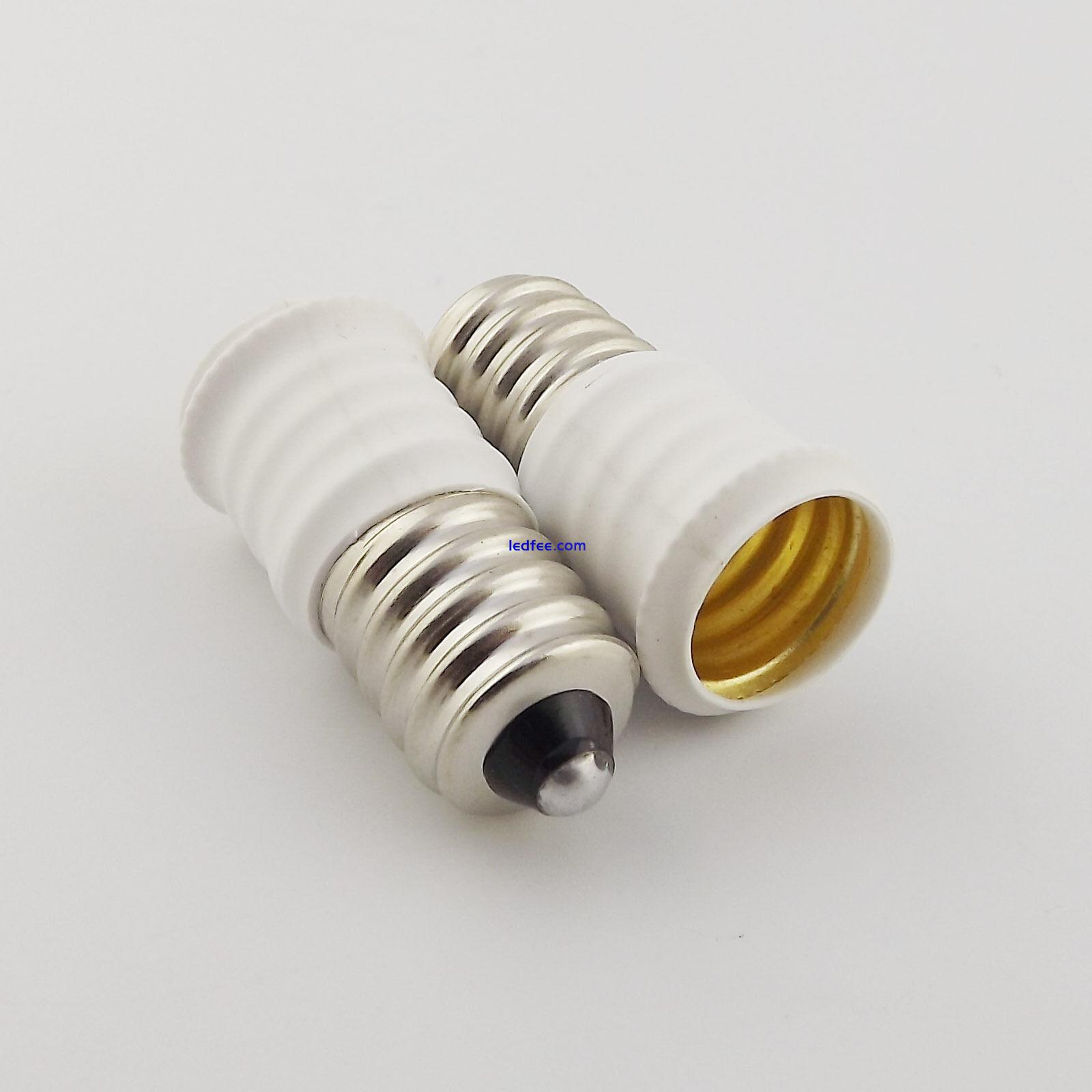 E14 to E14 Extend Base LED Light Bulb Lamp Converter Screw Socket Adapter Holder 0 