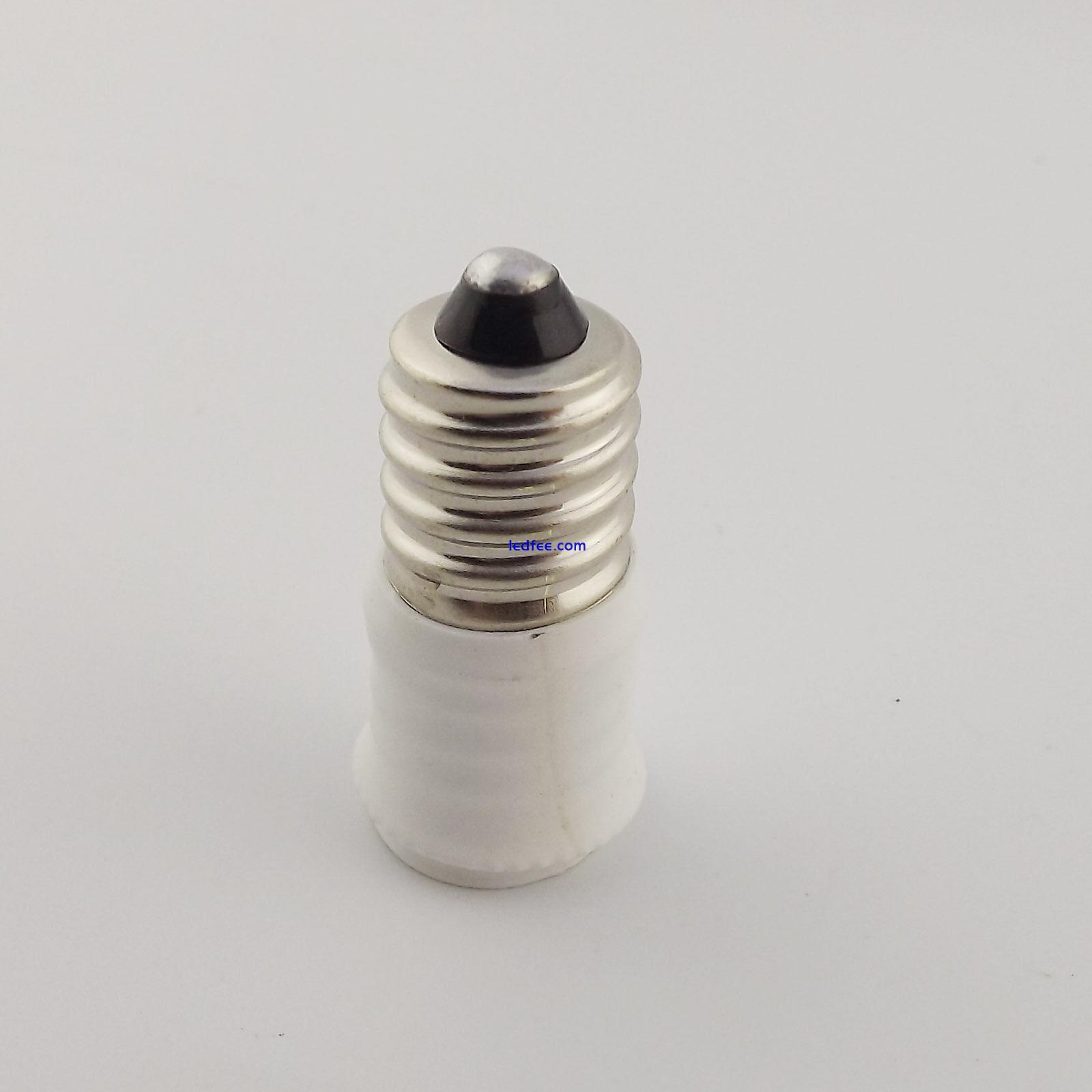 E14 to E14 Extend Base LED Light Bulb Lamp Converter Screw Socket Adapter Holder 4 