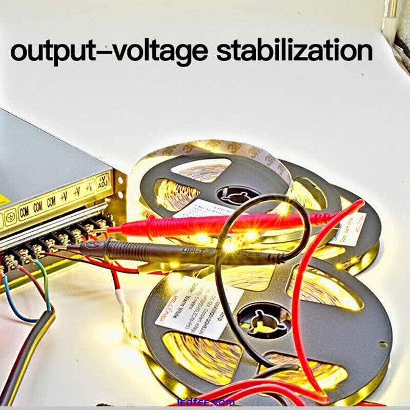 LED Driver Power Supply AC to DC 12V 60W-720W Transformer Adaptor for Led Strip 3 