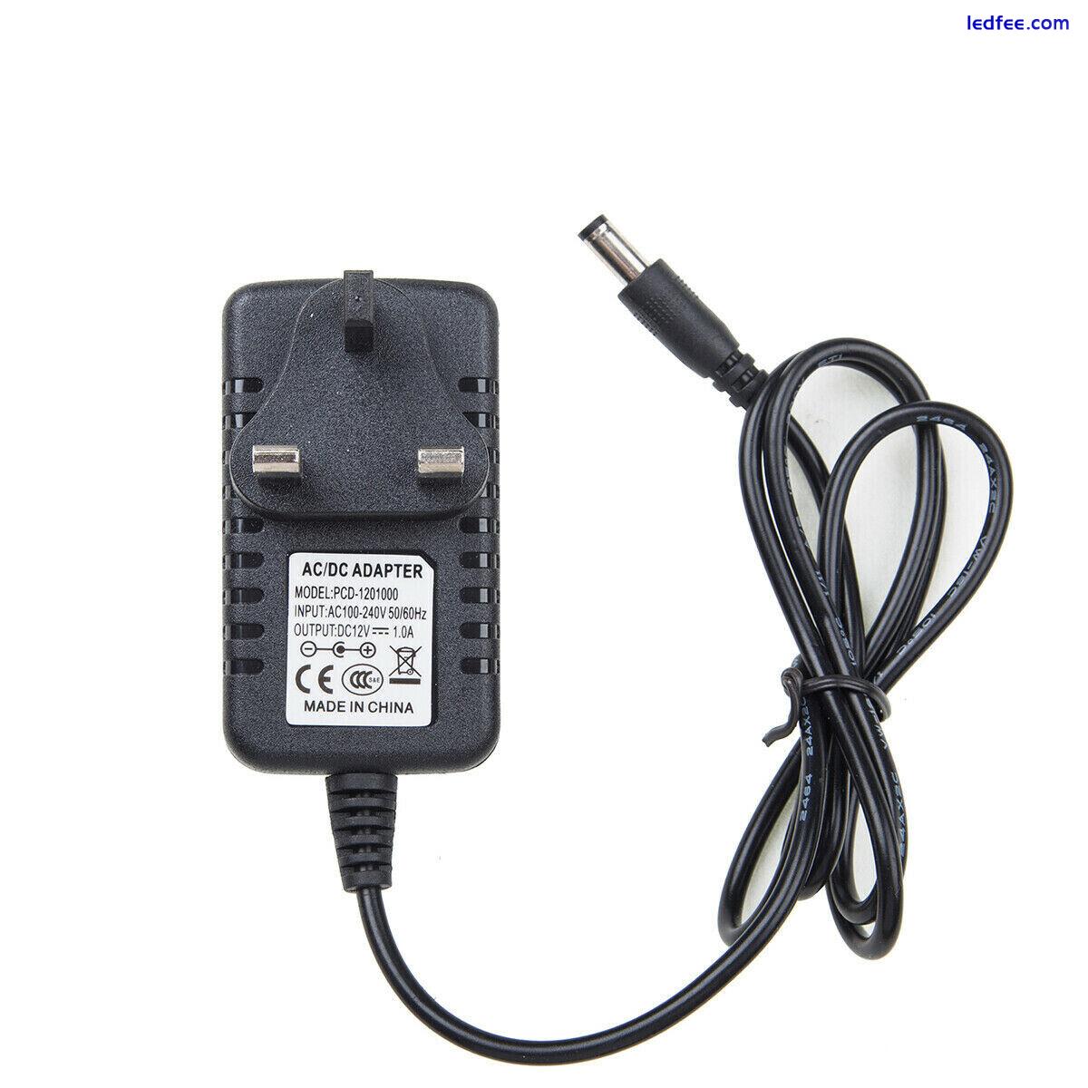 12V 1A/2A/3A AC to DC Adapter Charger Power Supply LED Light Camera CCTV 1 