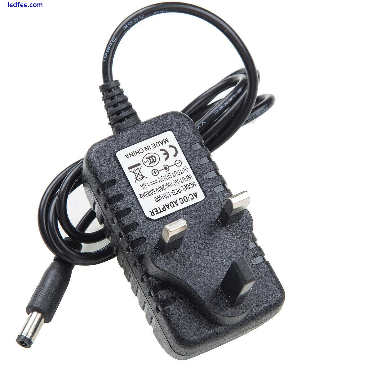 12V 1A/2A/3A AC to DC Adapter Charger Power Supply LED Light Camera CCTV 0 