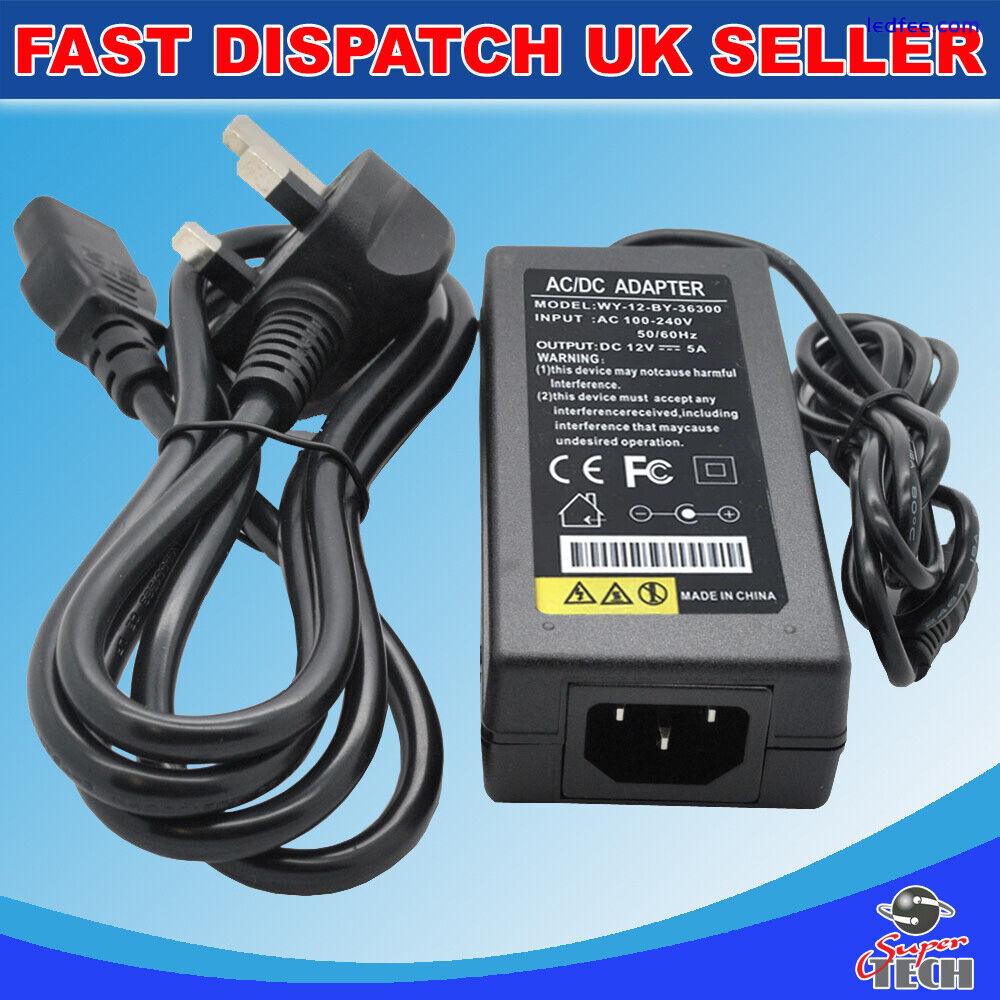 1A/2A/5A 12V AC/DC Adapter Charger Power Supply for CCTV DVR Camera/ LED light U 5 