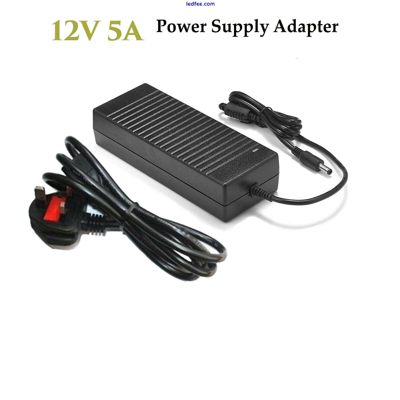 12V 1A/2A/5A DC UK Plug Power Supply Adapter Transformer for LED Strips, CCTV UK 4 