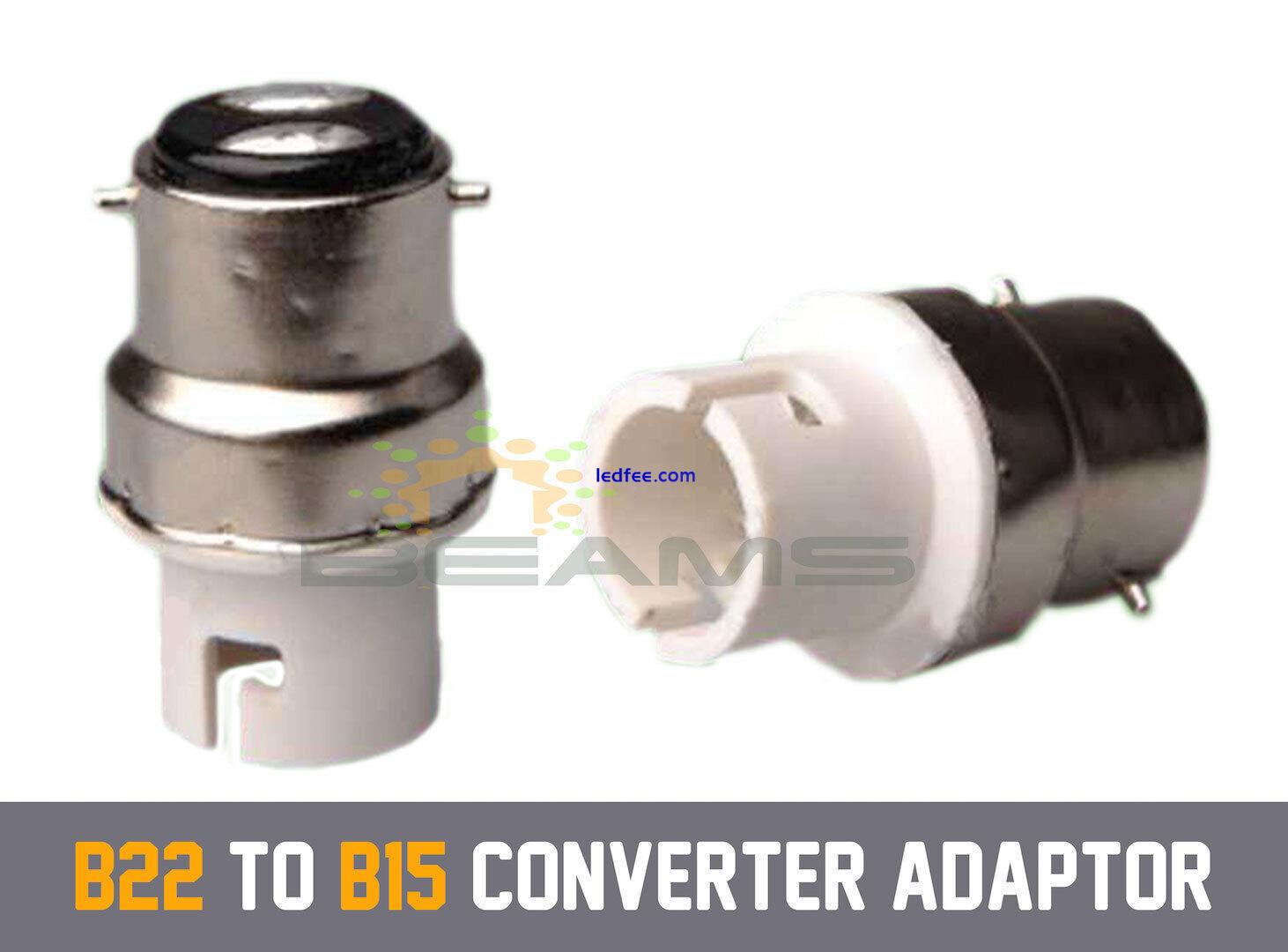 Large Bayonet Cap B22 To G9 MR16 E27 E14 B15 GU10 Adapter Socket Convertor UK 1 