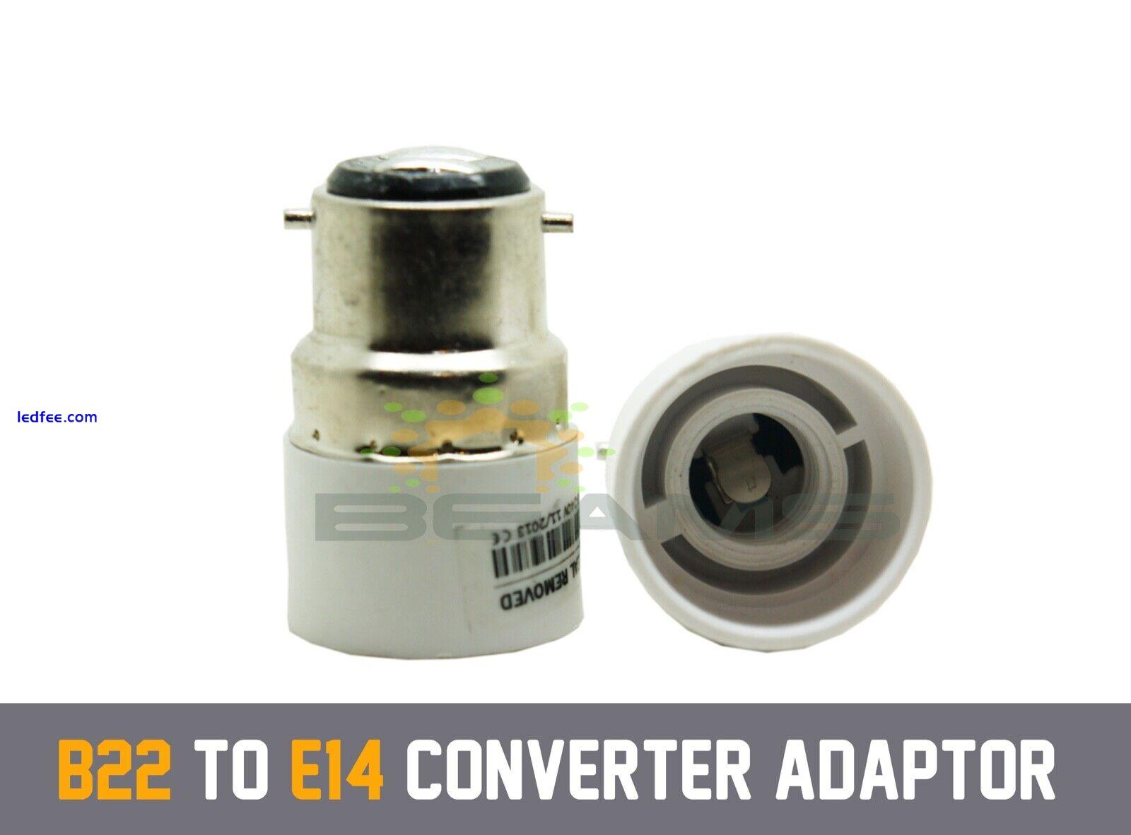 Large Bayonet Cap B22 To G9 MR16 E27 E14 B15 GU10 Adapter Socket Convertor UK 2 