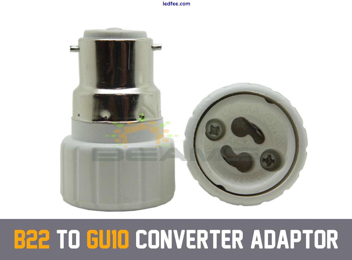 Large Bayonet Cap B22 To G9 MR16 E27 E14 B15 GU10 Adapter Socket Convertor UK 5 