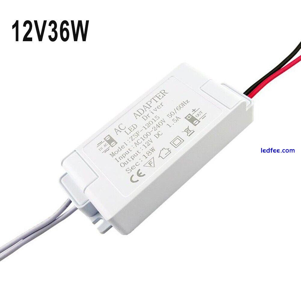 LED Driver Adapter AC 220-240V To DC12V Transformer Power Supply LED-Strip/Part 1 