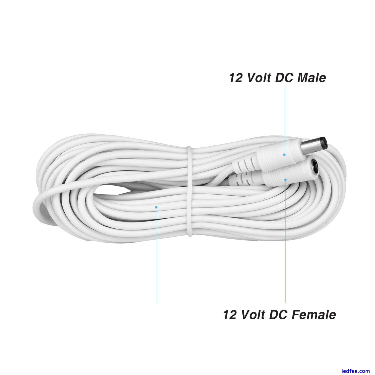 12V 1A 2A AC/DC UK Power Supply Adapter Safety Charger For LED Strip CCTV Camera 4 