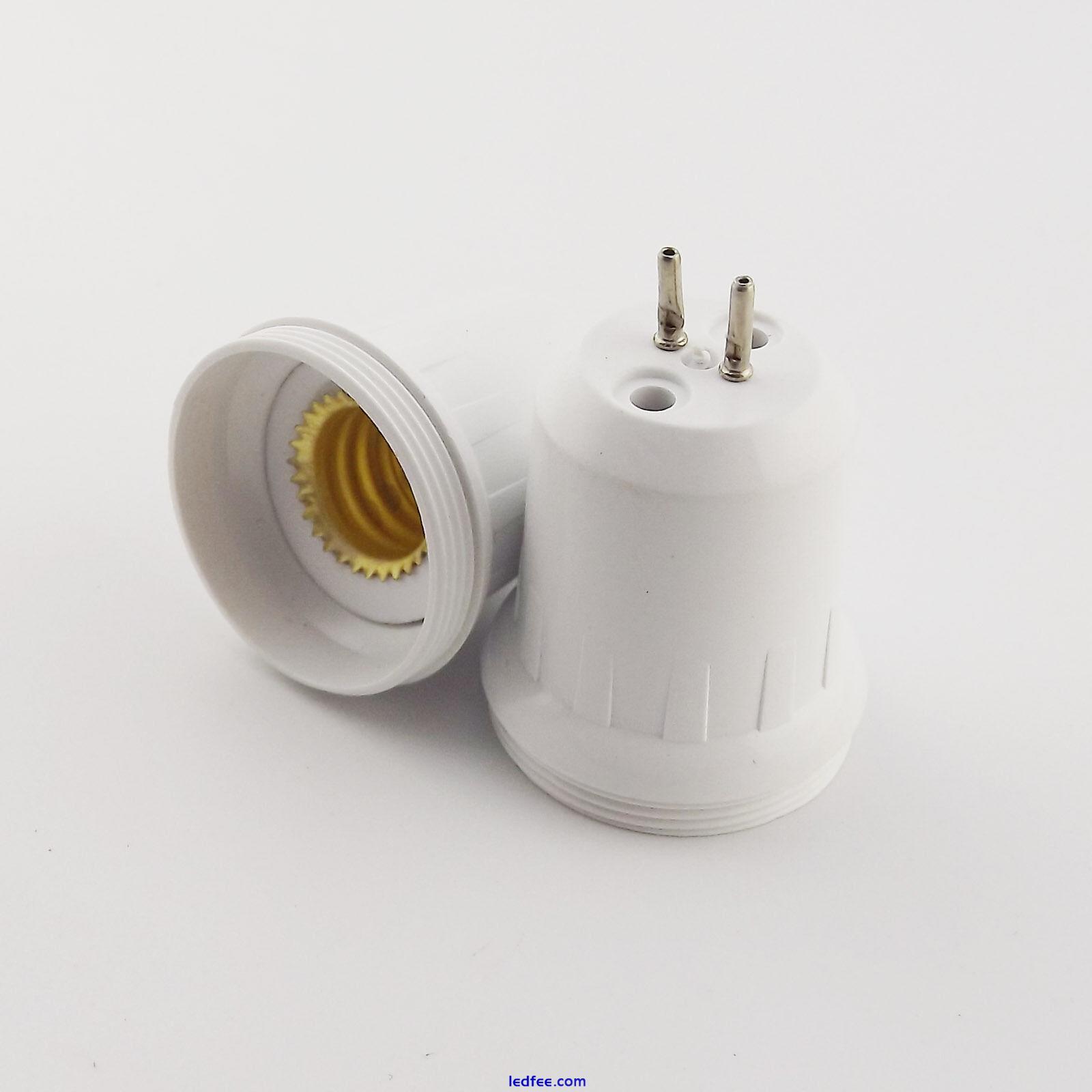 1pcs LED MR16 Lamp Socket to E12 Screw Thread Bulb Base Converter Adapter Holder 4 