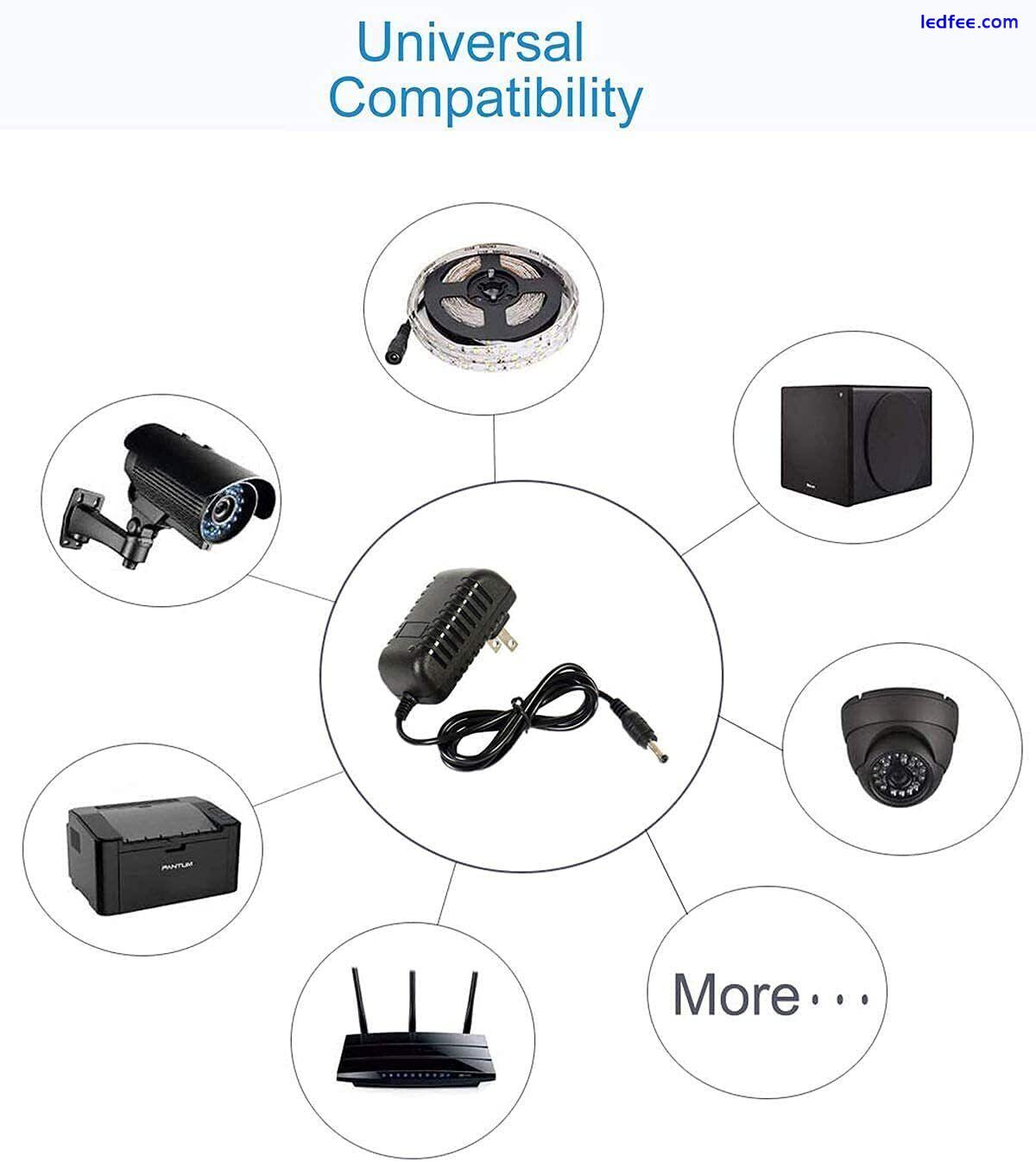 AC110 220V Power Supply Adapter LED Strip 1A 2A 3A 5A 8A 10A DC 5V 2 