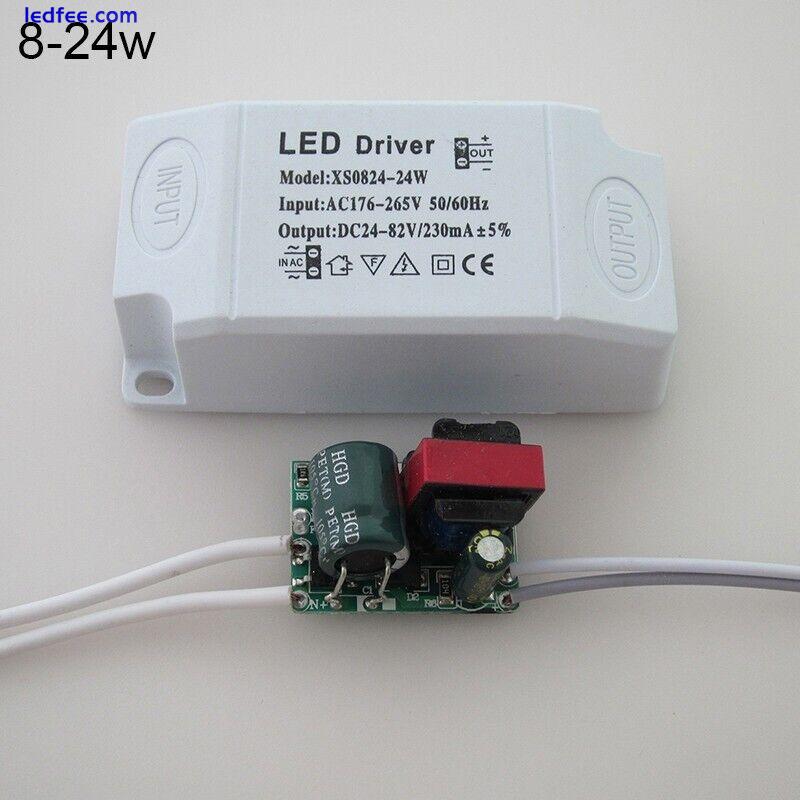 LED Driver 8-24w/ 24-36W /36-48W /24-40W Light Transformer Power Supply 2 