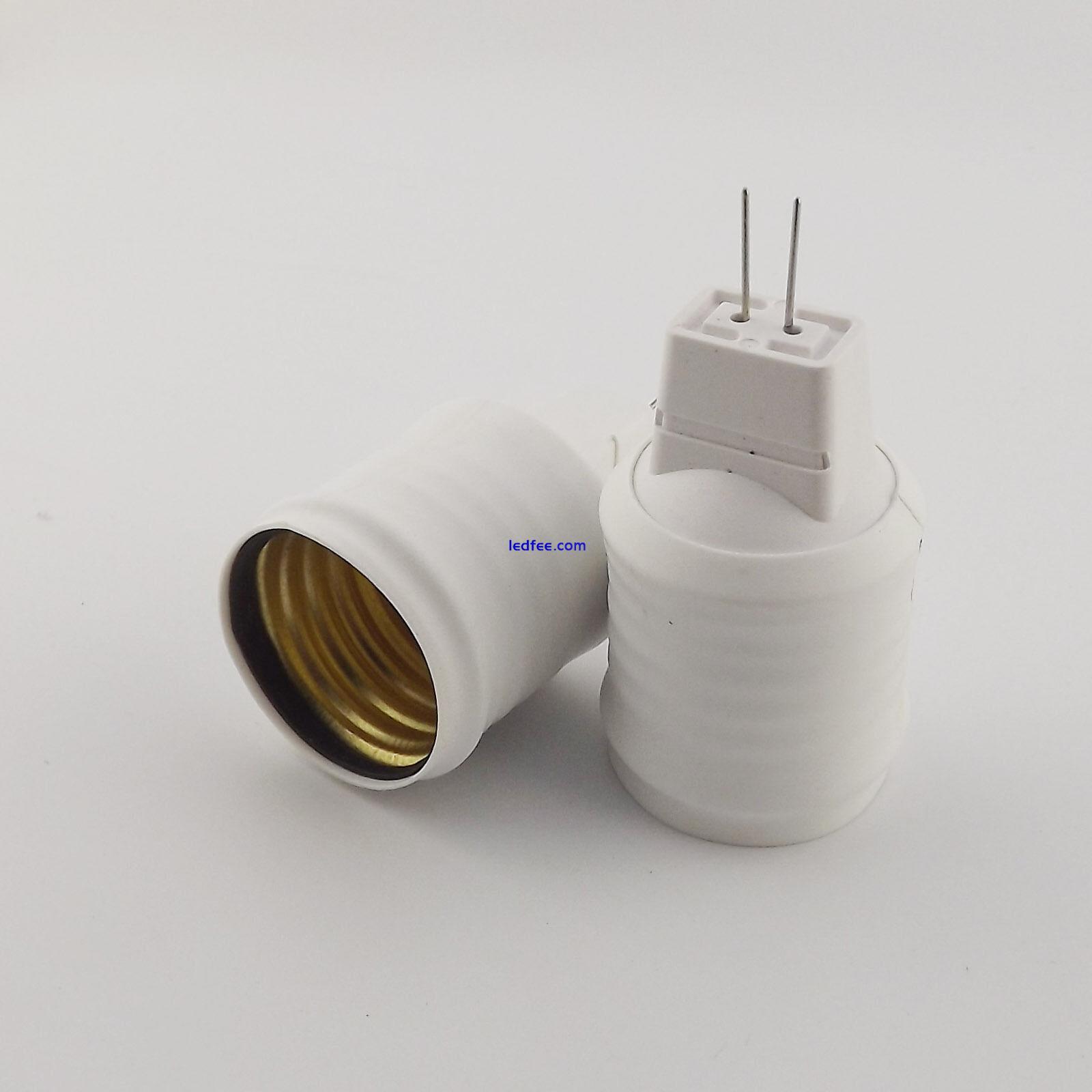 1pcs G4 Pin Socket to E27 Thread Light Bulb LED Lamp Holder Adapter Converter 1 