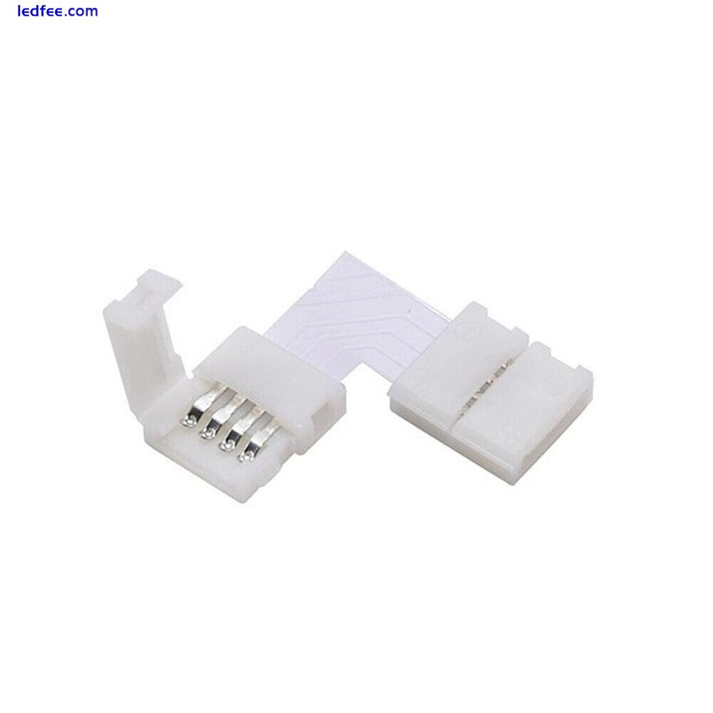 5050 3528 LED Strip Light Corner Connectors RGB L Shape Adapters 90 Degree Joint 1 