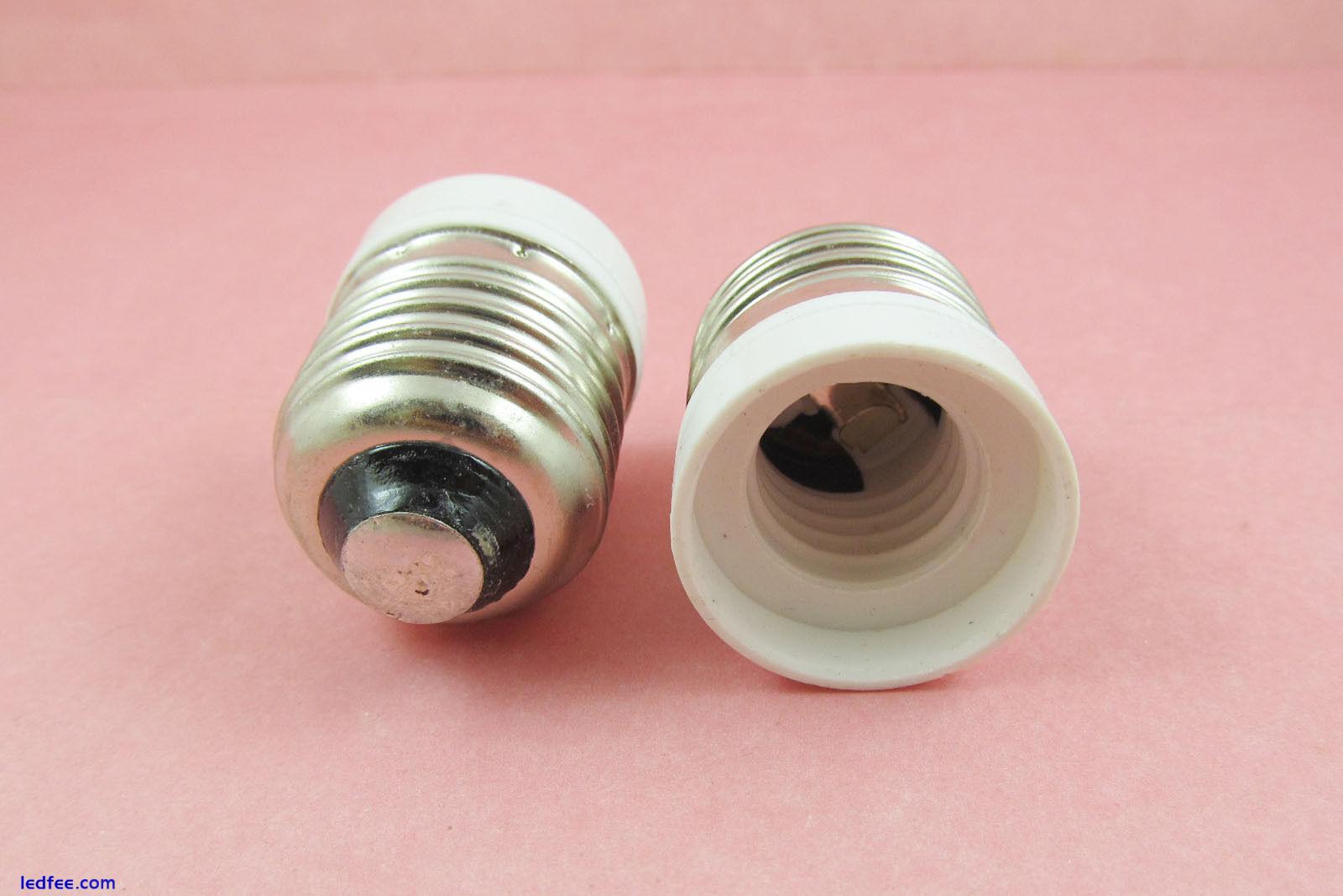 LED Halogen CFL Light Bulb Lamp Adapter E27 to E17 Socket Base Converter Holder 0 