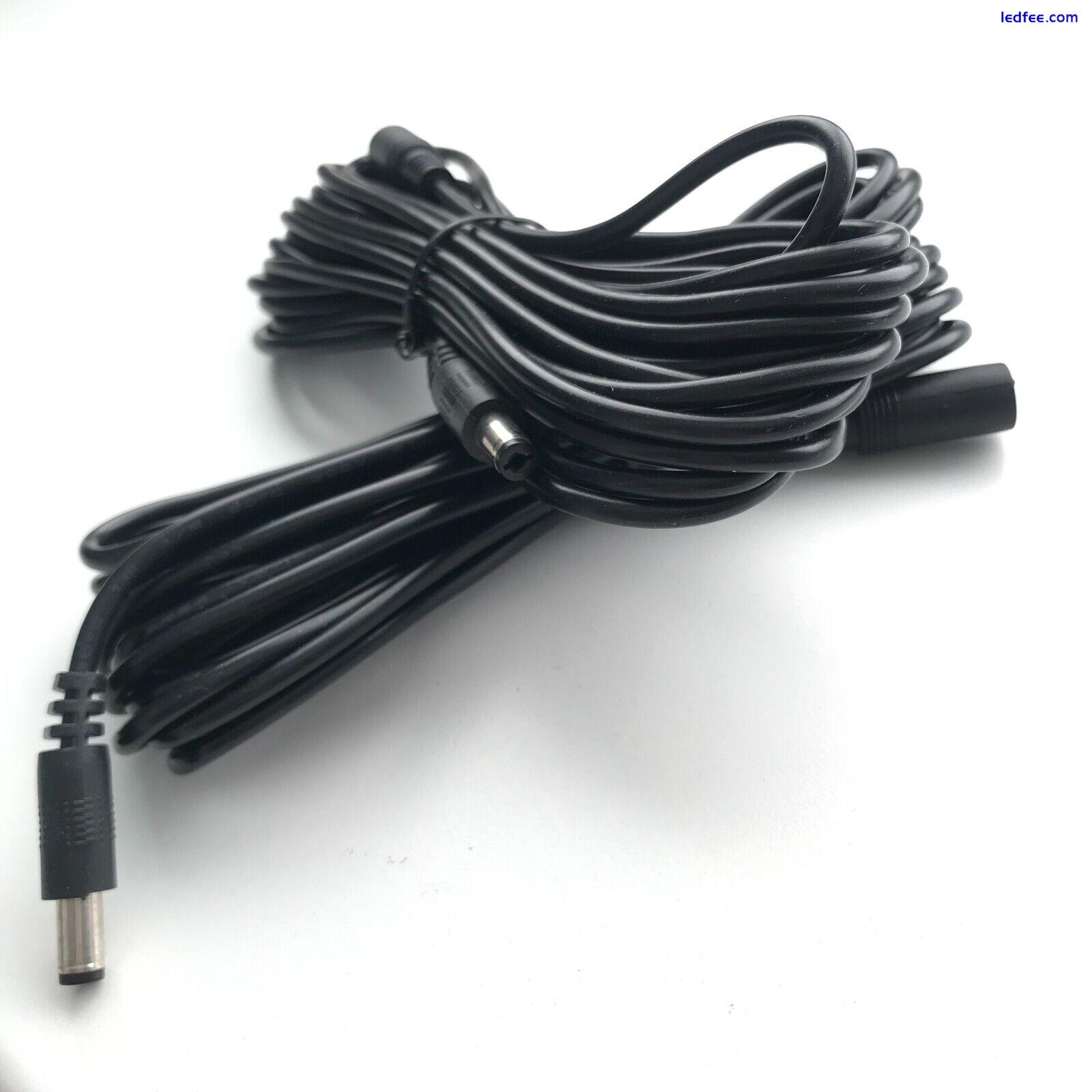 Accessories for LED strips 2Pin DC Extensions Cable DC splitter DC plug UK 0 