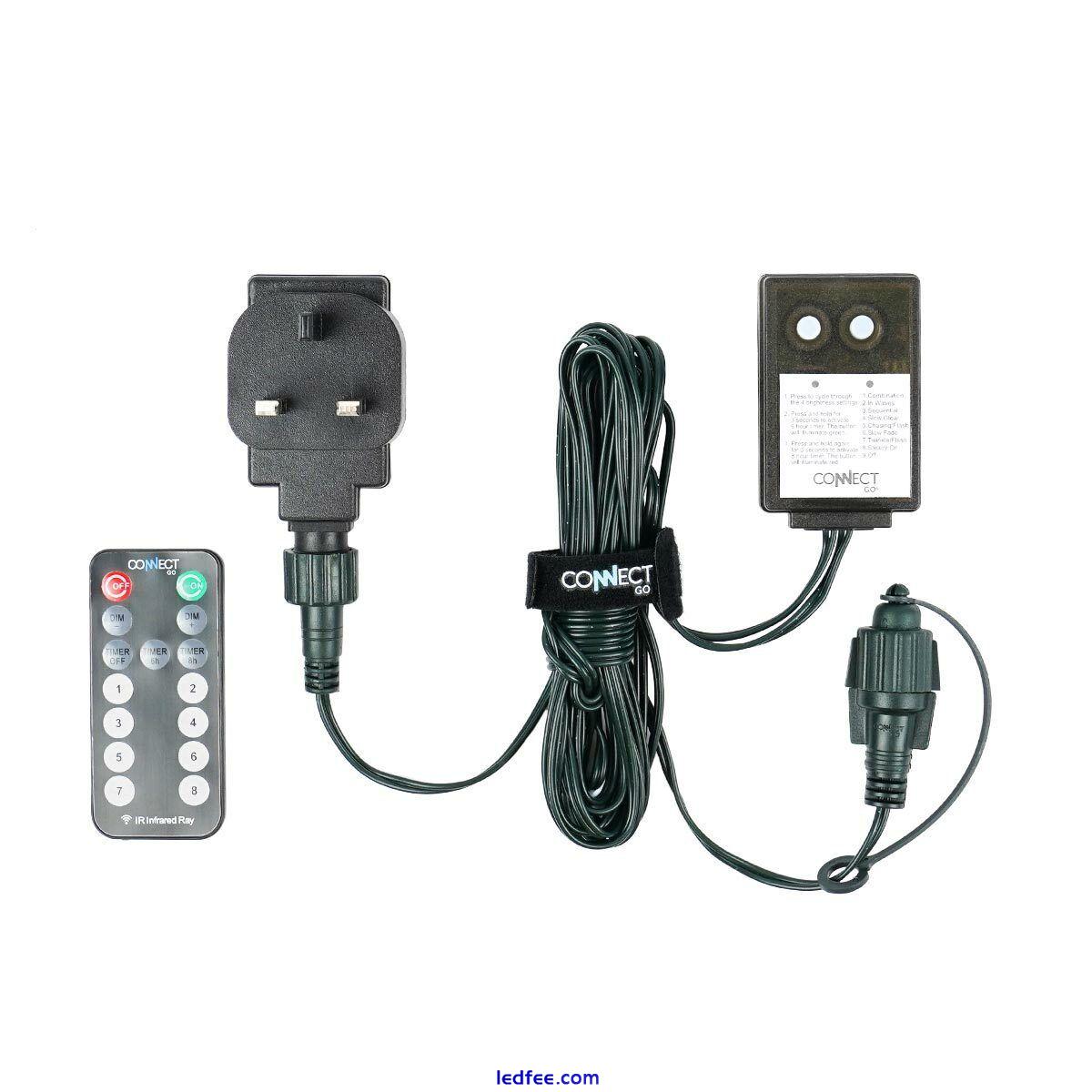 ConnectGo Connectable Accessories For LED Christmas Home Lights | Plug Extension 0 