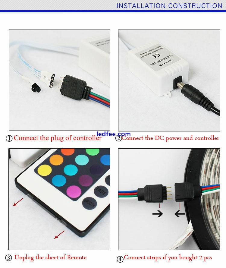 Wifi RGB RGBW Led Strip Controller Magic Home APP Android IOS Alexa Google Trafo 5 