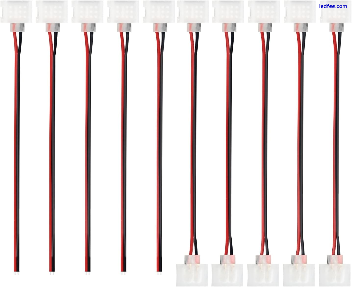 10Pcs LED Neon Solderless Connector Accessories Kit for 6X12Mm 12V LED Neon Stri 0 