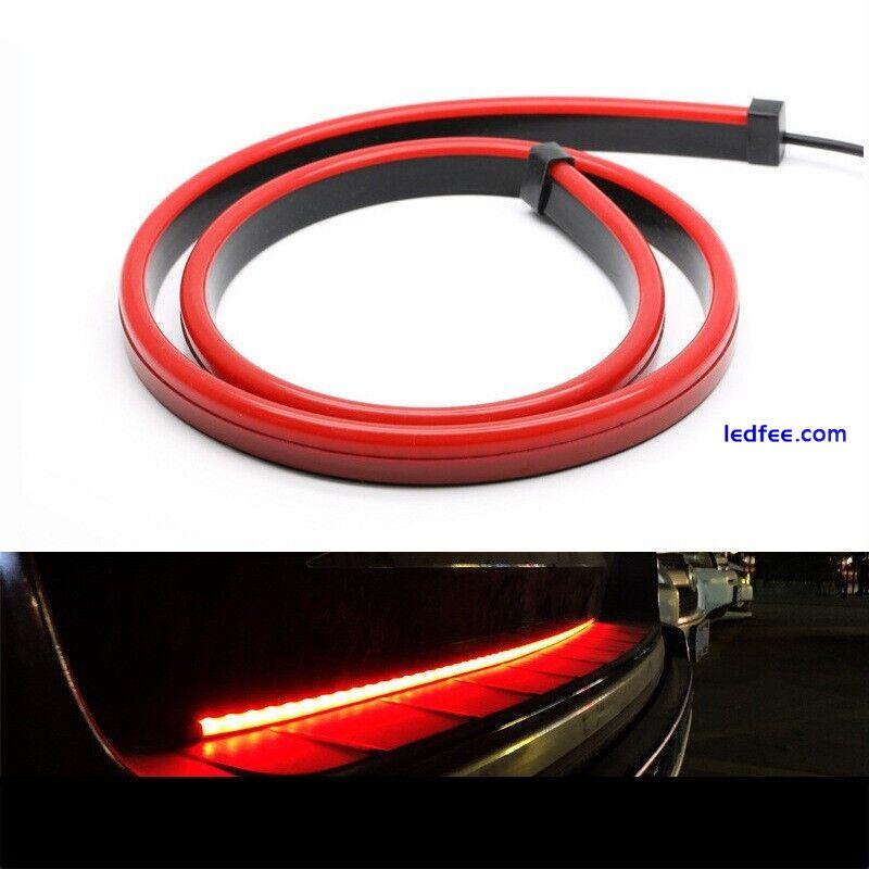 Car Rear Tail LED Strip Brake Reverse Light Turn Signal Tail Strip Accessories 0 