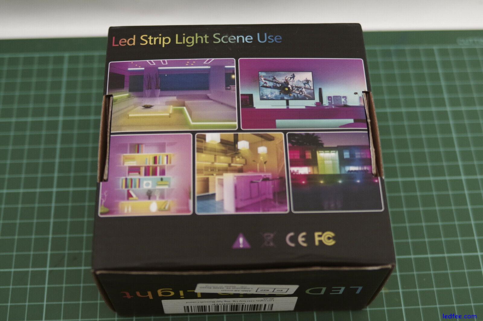 LED Strip Lights 2 x 5 metre, 5050 RGB Light, Boxed with Accessories, IR remote  0 