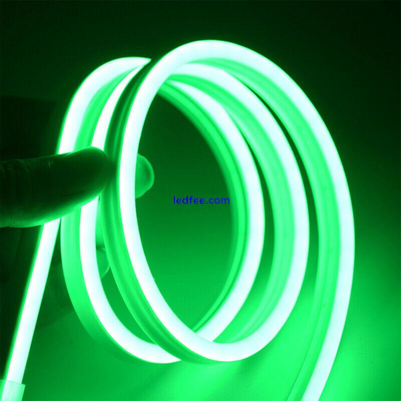 LED Strip Lights Flexible Neon Flex Rope Lights Waterproof Outdoor Lighting 12V 1 