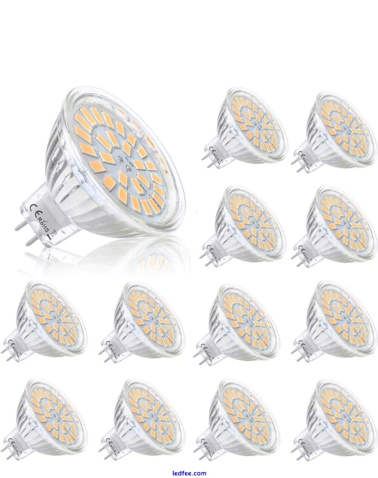 12 Pack MR16 LED Bulbs, GU5.3 LED Light Bulbs, 5W Equivalent to 50W Halogen,... 0 