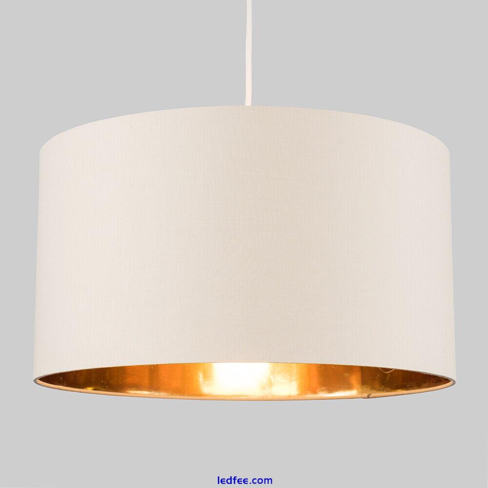 45cm Cotton Ceiling Light Shade Pendant Lampshade Drum Living Room Bedroom Lamp 1 