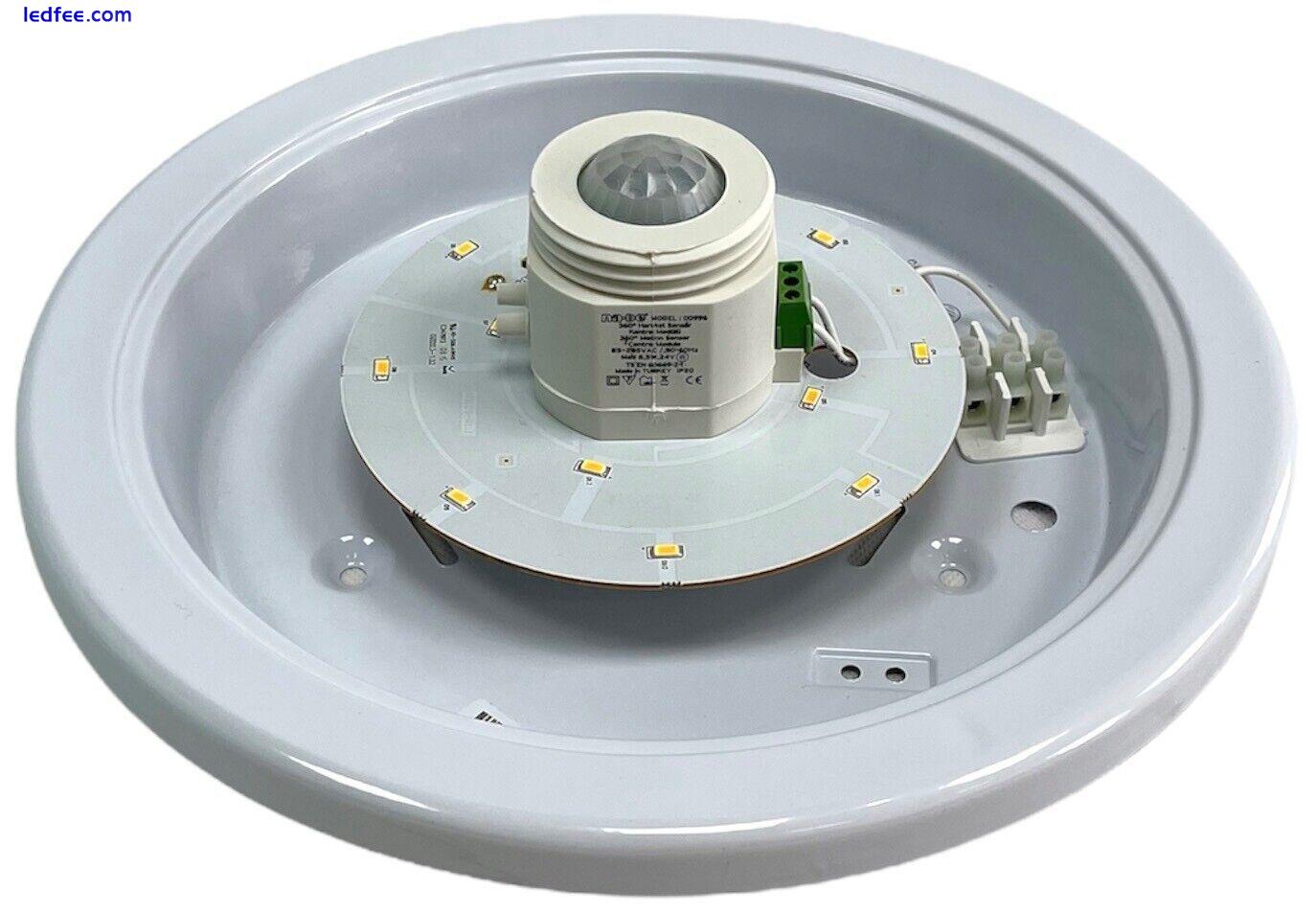 LED ceiling lamp with motion detector 360° sensor sensor light lamp NEW 0 