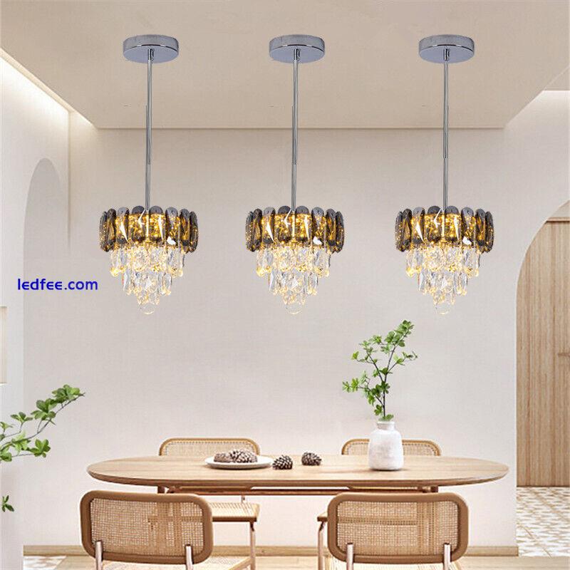 Grey Kitchen Pendant Light Led Bar Ceiling Lights Dining Room Chandelier Lights 4 