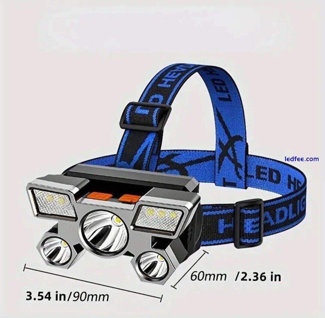 rechargeable head torch led headlamp light 0 