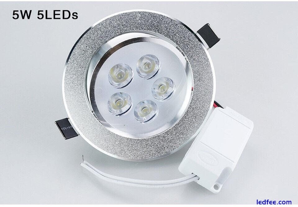 Dimmable 3W 5W 7W 9W 12W 15W 18W LED Downlight Ceiling Light Recessed Spot Lamp  4 