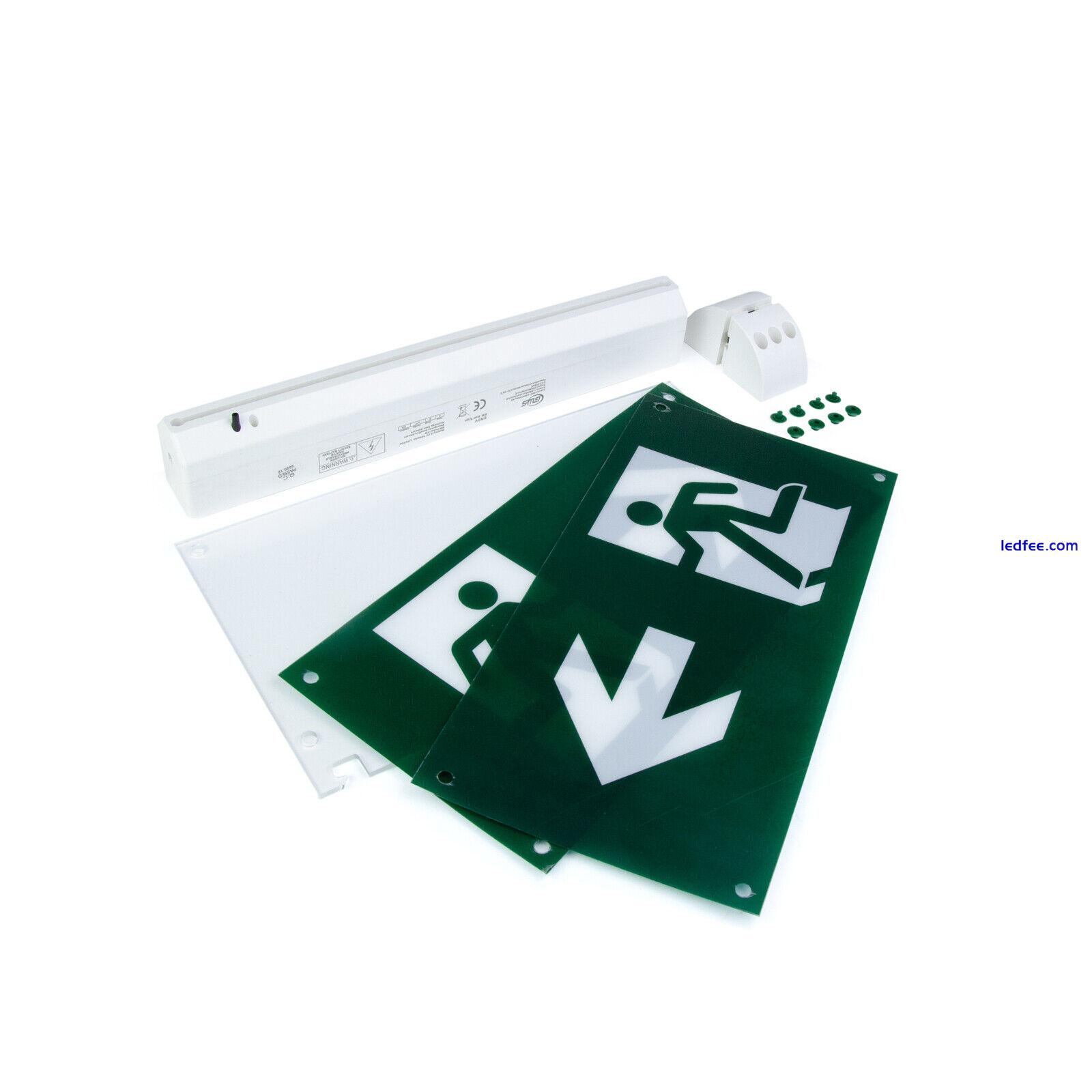 LED Emergency Ceiling Light Exit Bulkhead Spotlight Maintained/Non-Maintained 5 