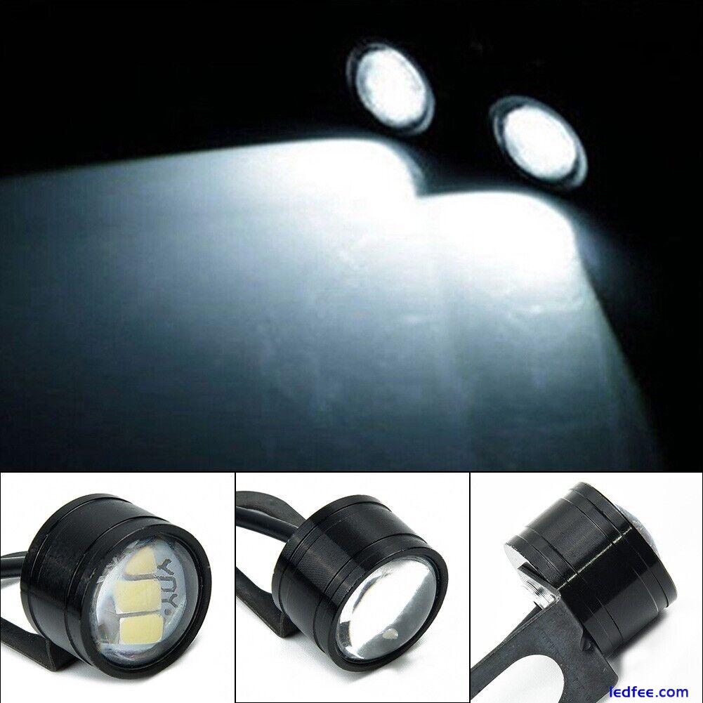 2*/Set-12V Motorcycle LED Lights Spotlight Headlight Driving Light Fog Lamp US 2 