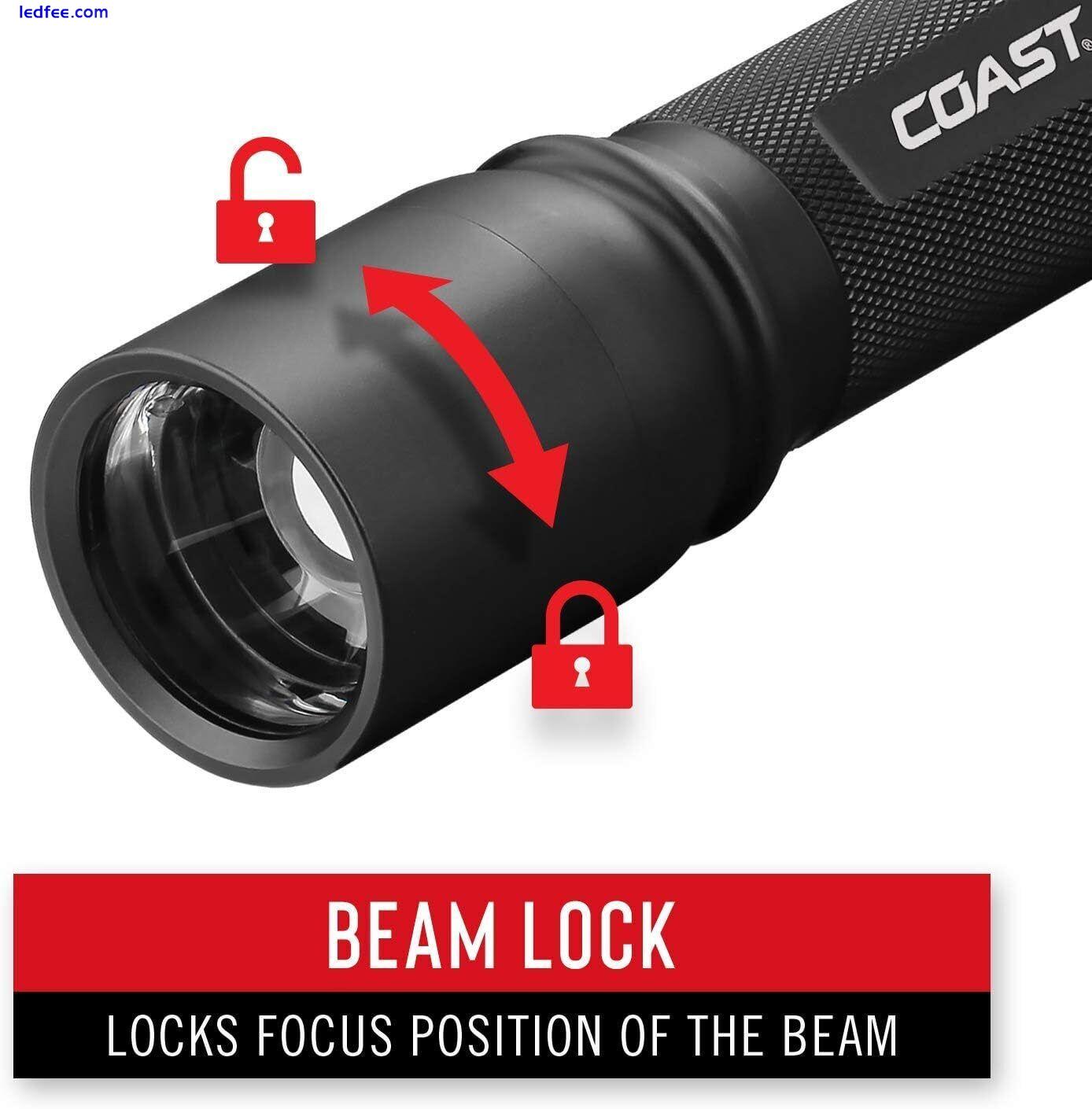 Coast Two Mode Head Torch Slide Focus 300 Lumens 33 hours runtime HP7R 2 