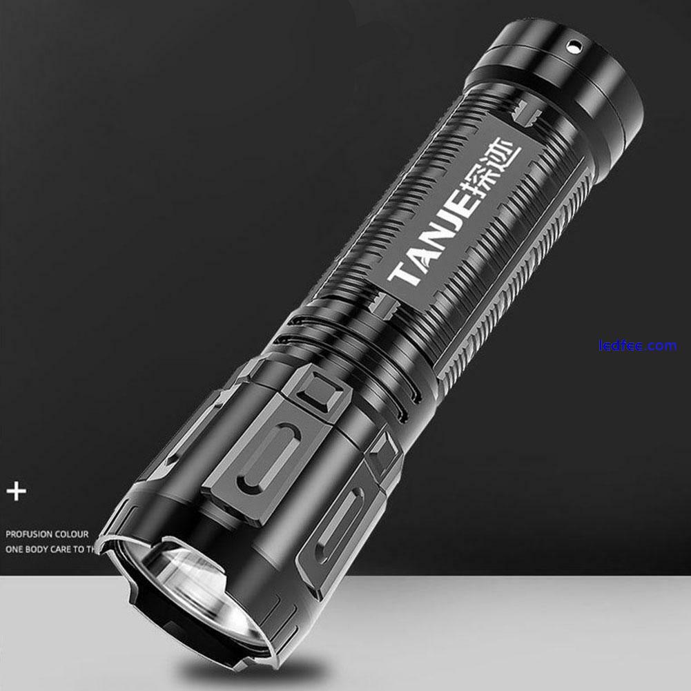 USB Rechargeable LED Pen Torch Flashlight Lamp 2W Super Bright Mini Pocket 7Y2W 3 