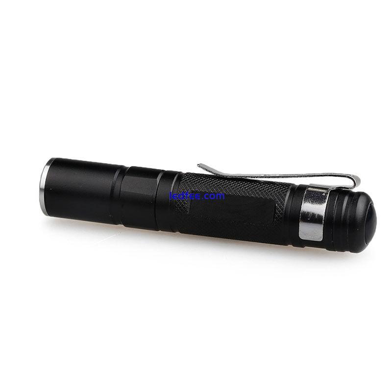 2000LM Waterproof Pocket LED Flashlight  Zoomable LED Torch Mini Penlight 4 