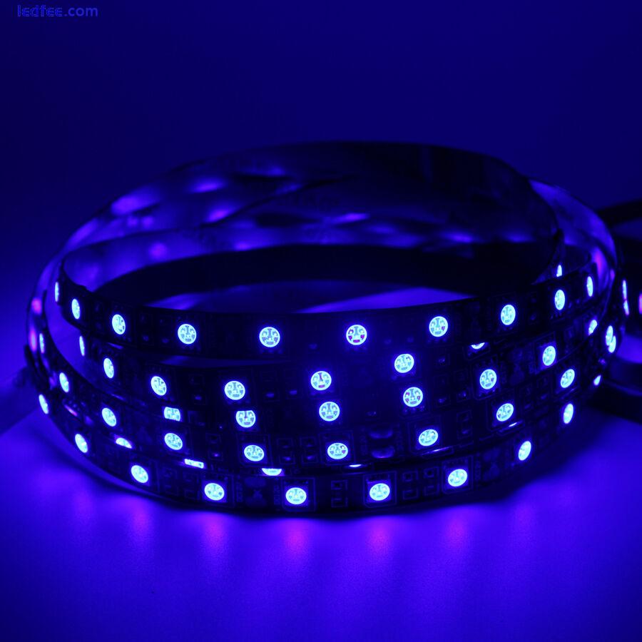 Black PCB 5050 SMD RGB LED Flexible Strip Light 60led/m tape lamp 12V Tape lamp 4 