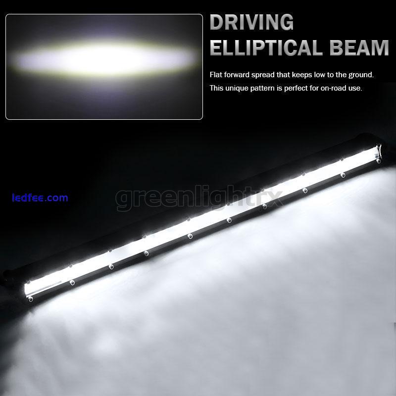 20inch Slim LED Work Light Bar 90W Driving Fog Off Road Flood Spot Truck ATV SUV 1 