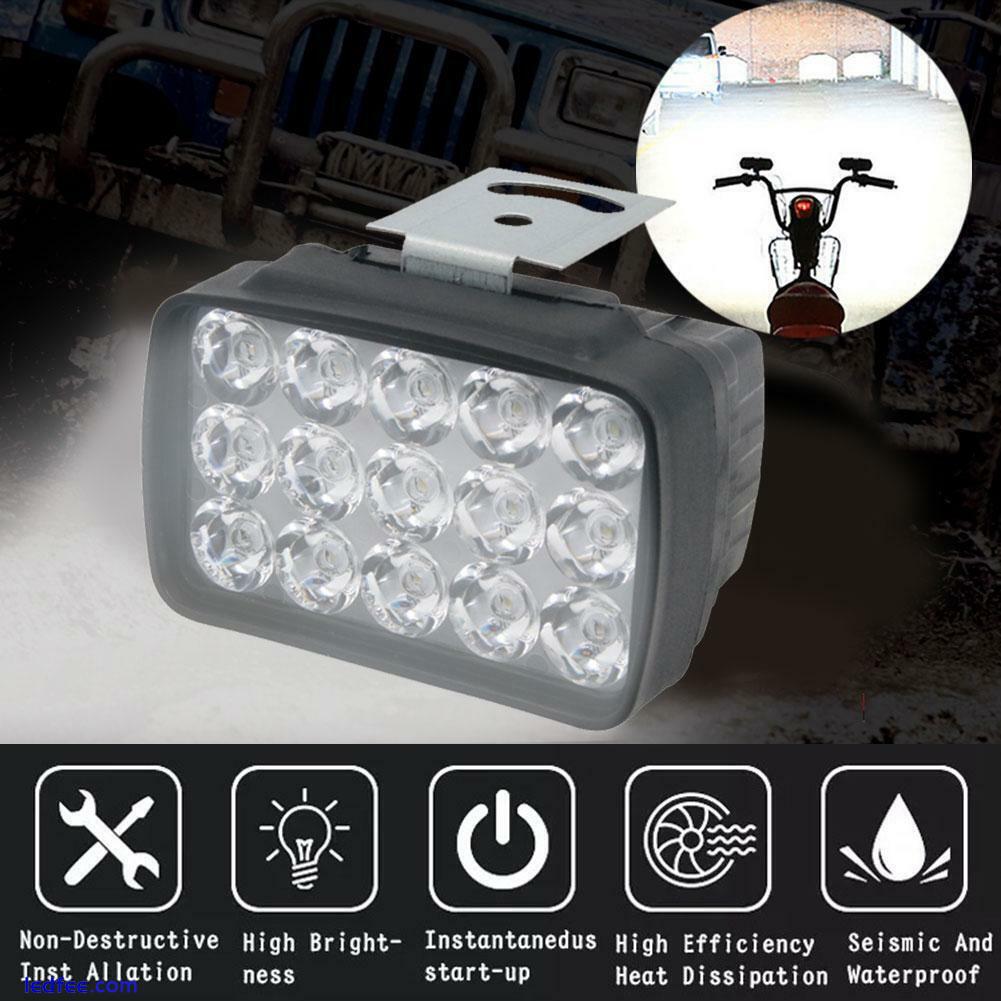 LED Work Light Bar Flood Spot Lights Driving Lamp Offroad Car Truck SUV 12V Hot 2 