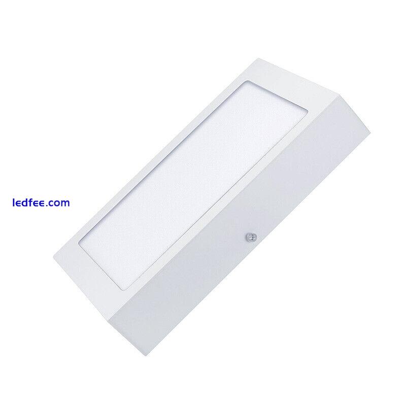 LED Surface Mounted Light Panel Ceiling Light Ultra Slim Round Square Flat Panel 4 