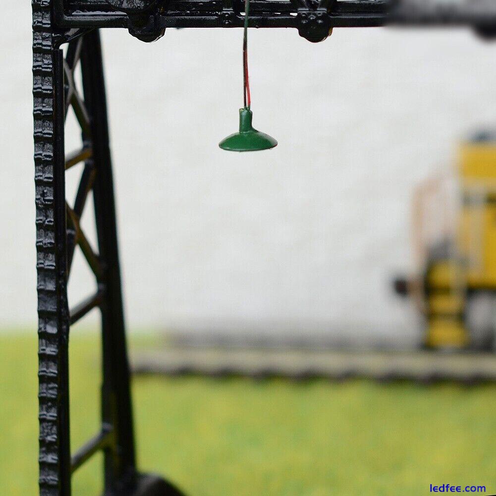 Set of 10 LED Street Light Model Wall Lamp Posts for OO Gauge Miniature Layouts 2 