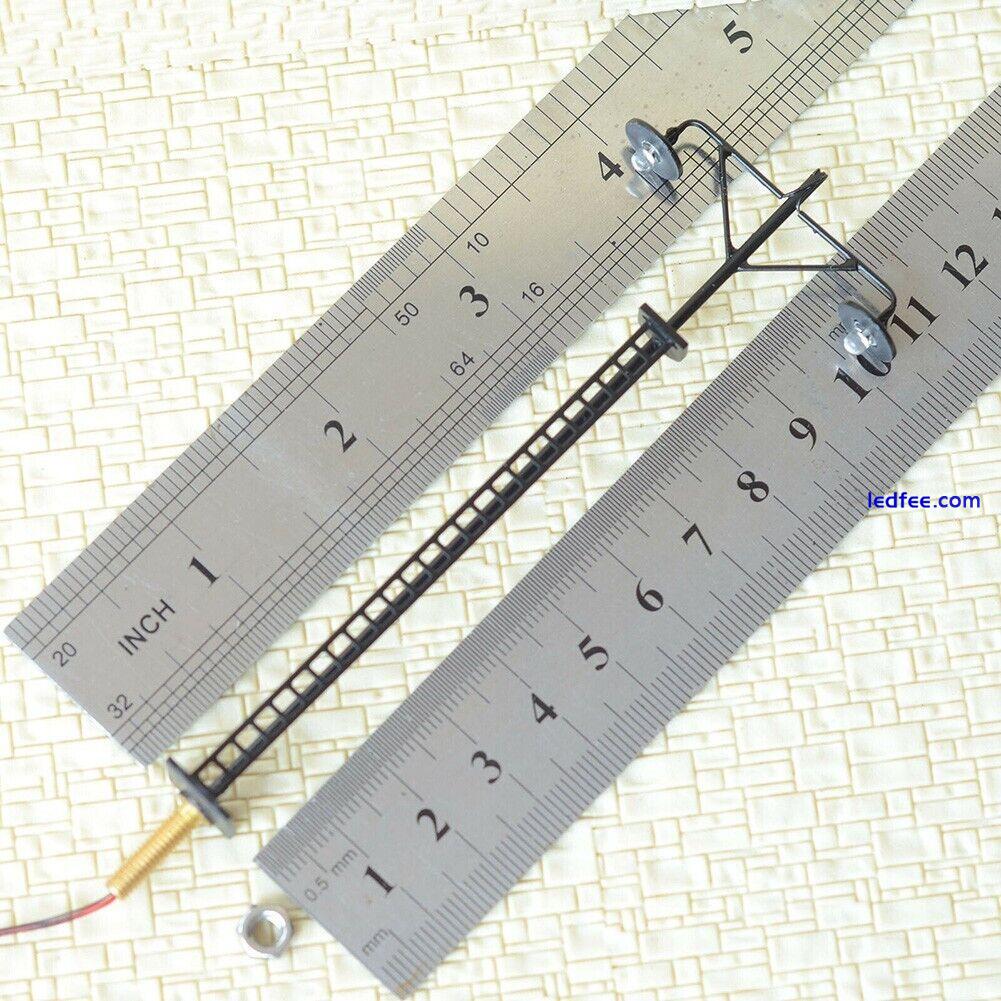 OO/HO Gauge LED Street Light W/ Resistors Model Train Railway Path Lamp Post 3 