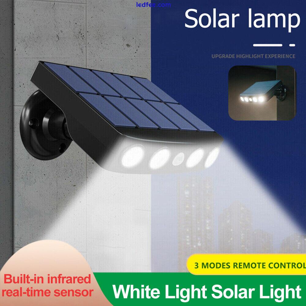 Fake Camera Remote Control Solar Street Light Monitoring Lamp Waterproof IP66 1 