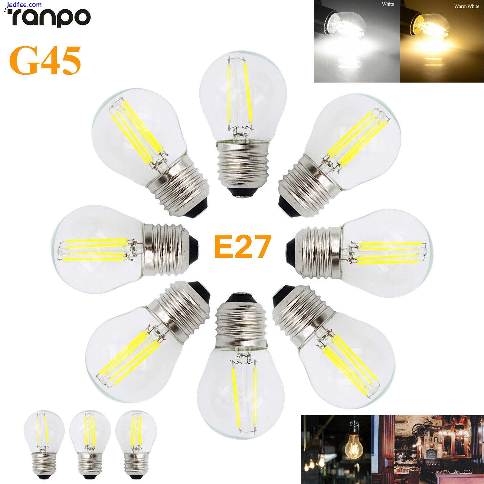 Retro E27 220V G45 LED Bulbs Glass Edison Bulb Tungsten Lamp for Home Decoration 5 