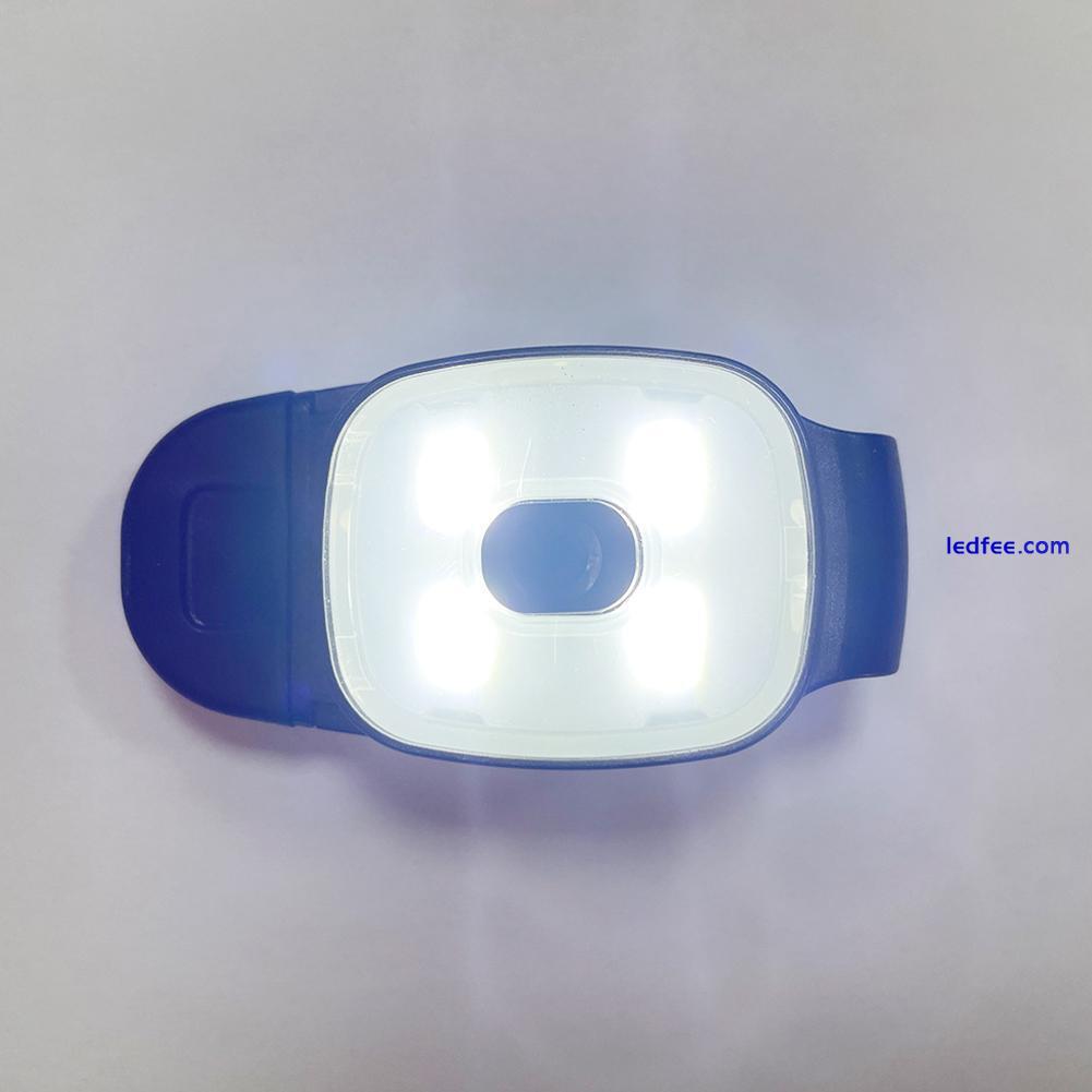 USB Charging LED Headlight Clip Light Multifunctional Mini Running Camping Light 5 