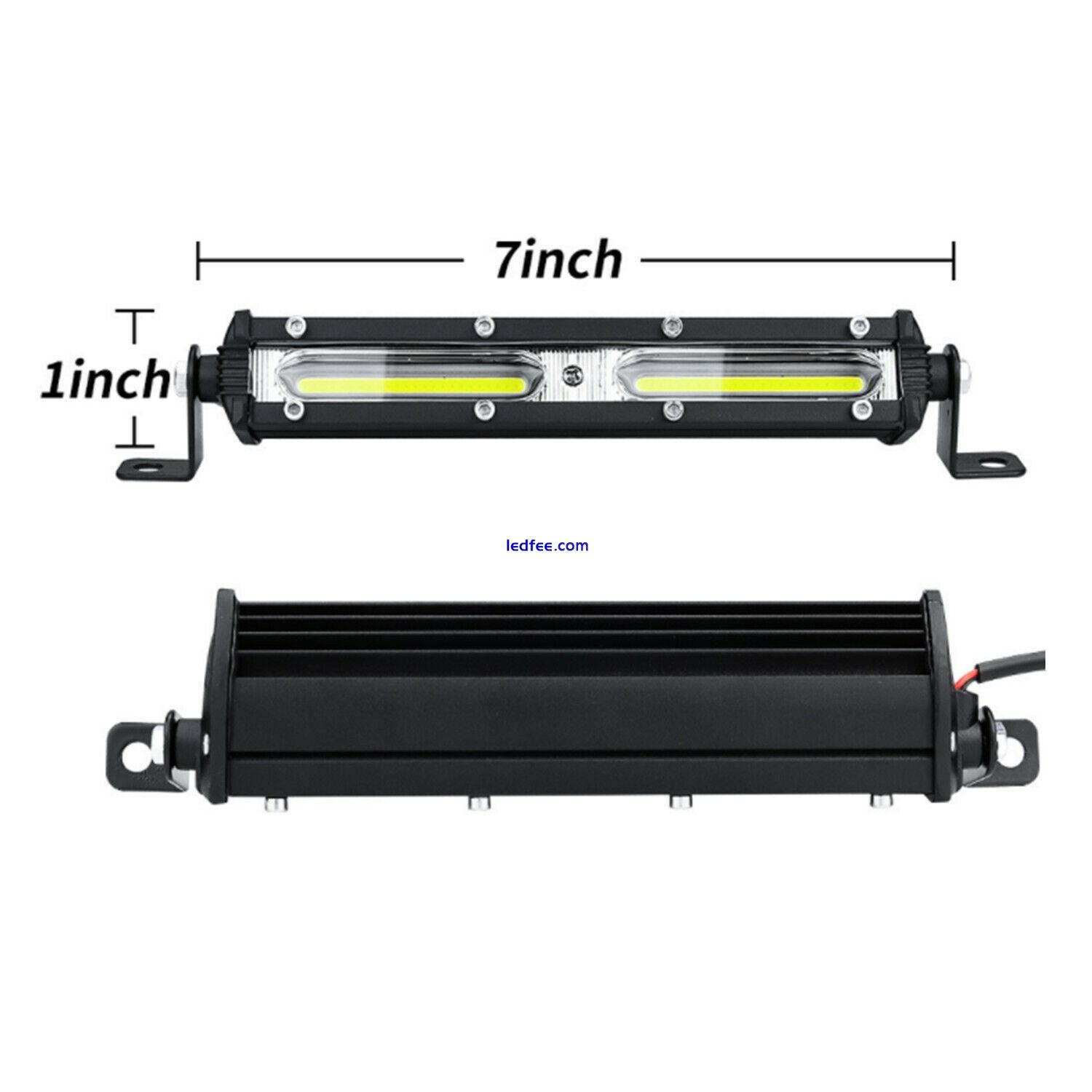 Auto LED Arbeitslicht 12V 24V LED Scheinwerfer Arbeitslichtleiste 6500K Streifen 5 