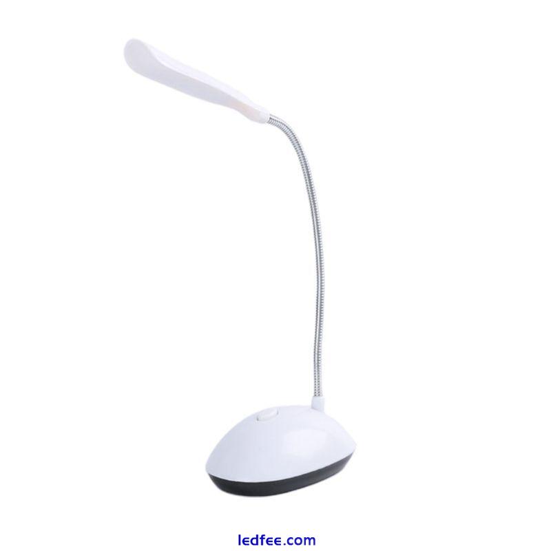 Powered Mini LED Desk Lamp 360 Degree Rotation Reading Table Night Light 1 